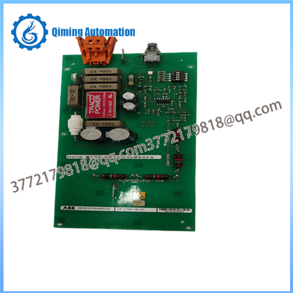 ABB UFC765AE102 3BHE003604R0102 high-availability, redundant central processing unit (CPU) module